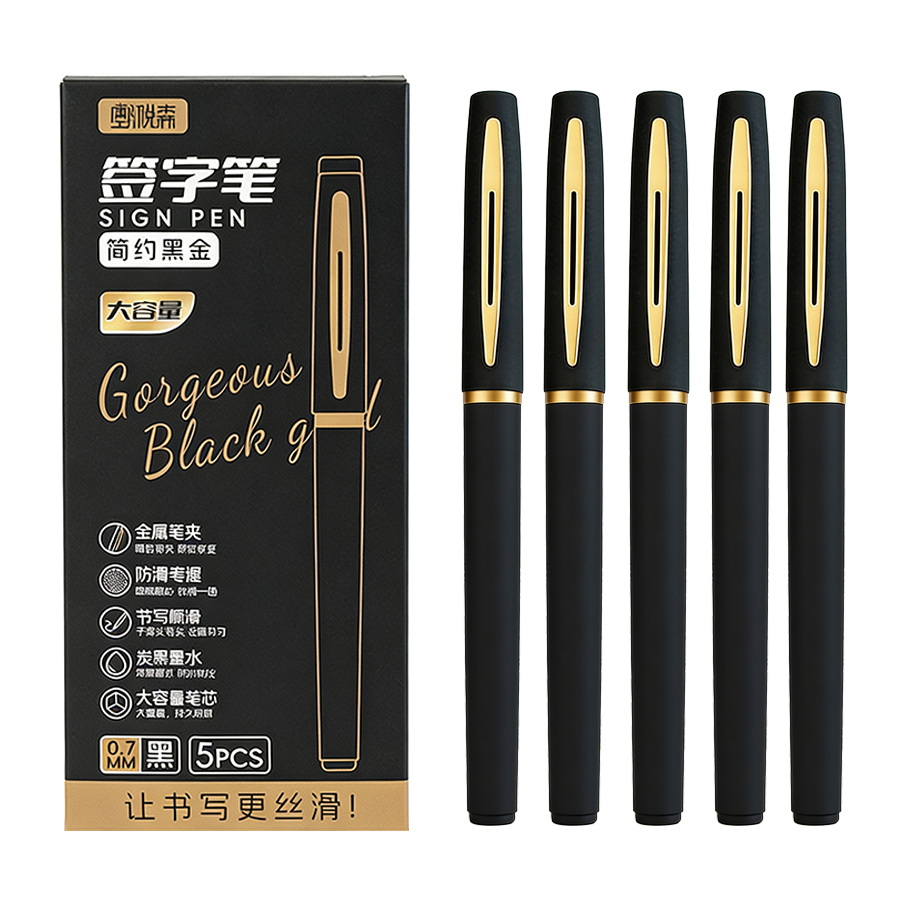 Office Stationery Supply Business - 5 stks/pak Grote Capaciteit Gel Pen
