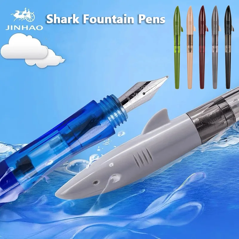 Office Stationery Supply Business - Jinhao Leuke Haai Vulpennen F Penpunt