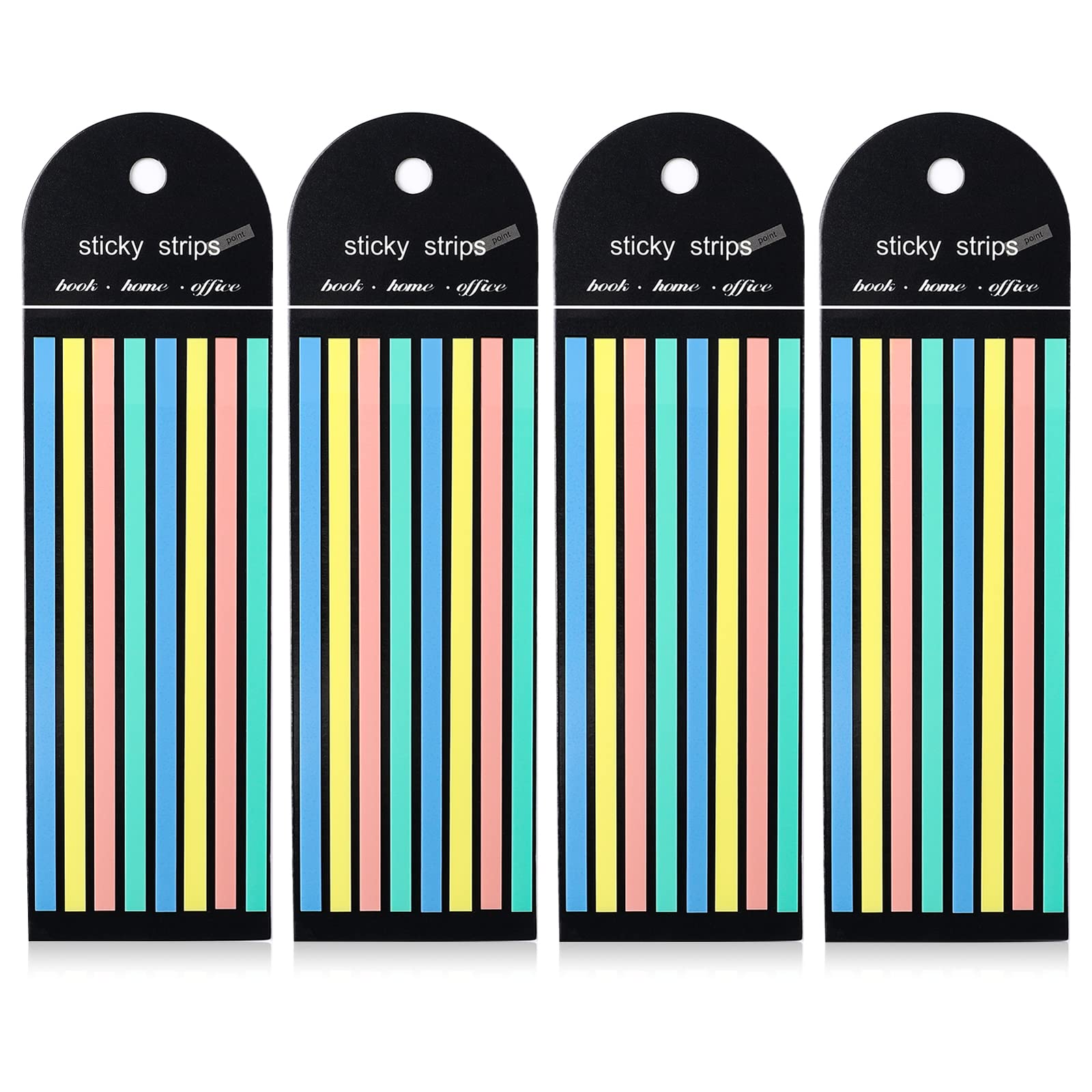 Index Tab Divider - Veelkleurige indexstickers met lange strip, beschrijfbare