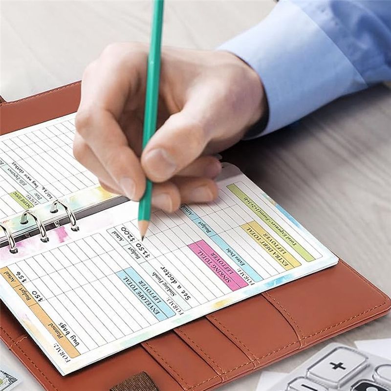Planner Weekly Budget - Nieuwste ABBQ-A6 Budgetplanner Navulling 82 Vellen