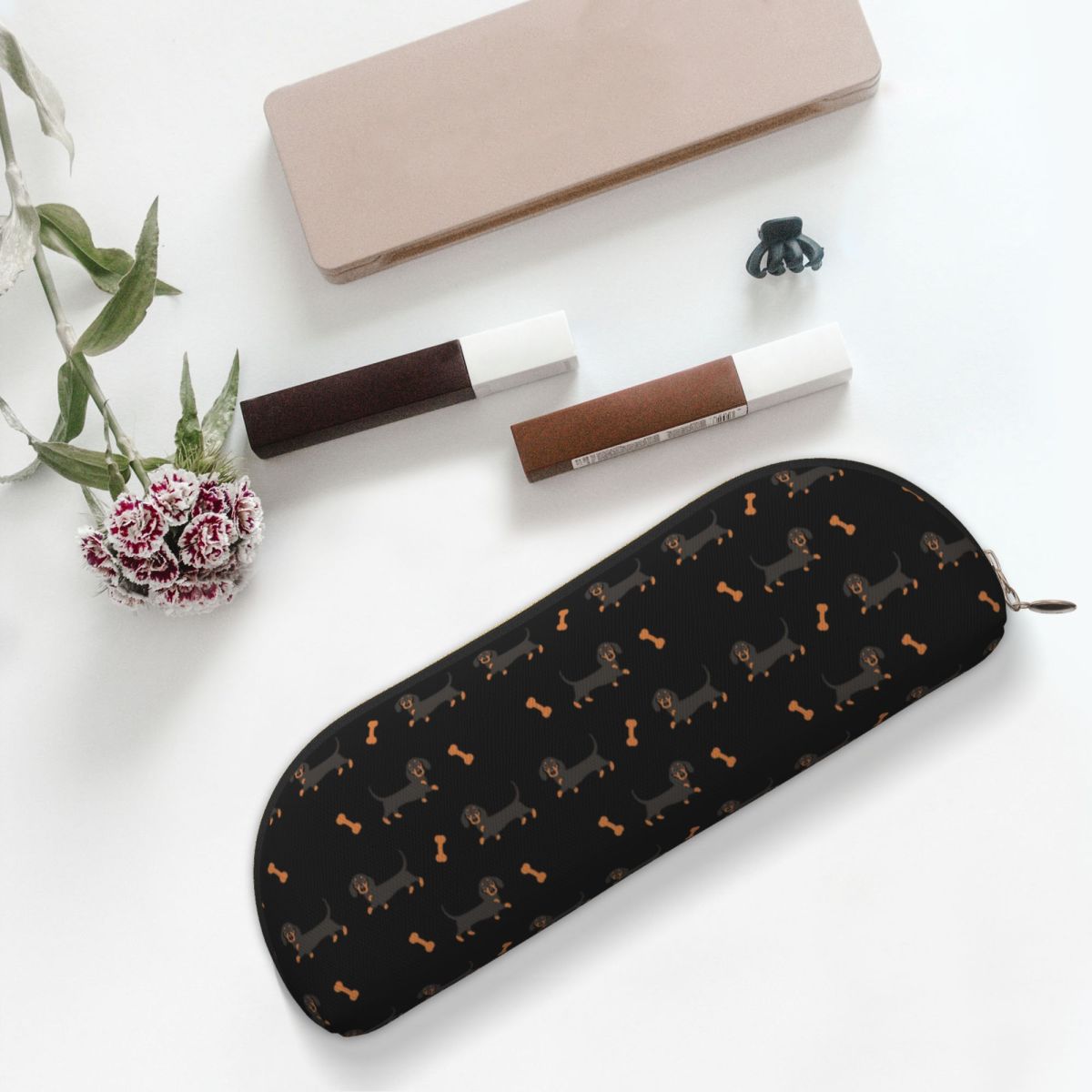 Zwart en bruin teckel worst ho - Tan Stationery & Office Supply recensie en prijs