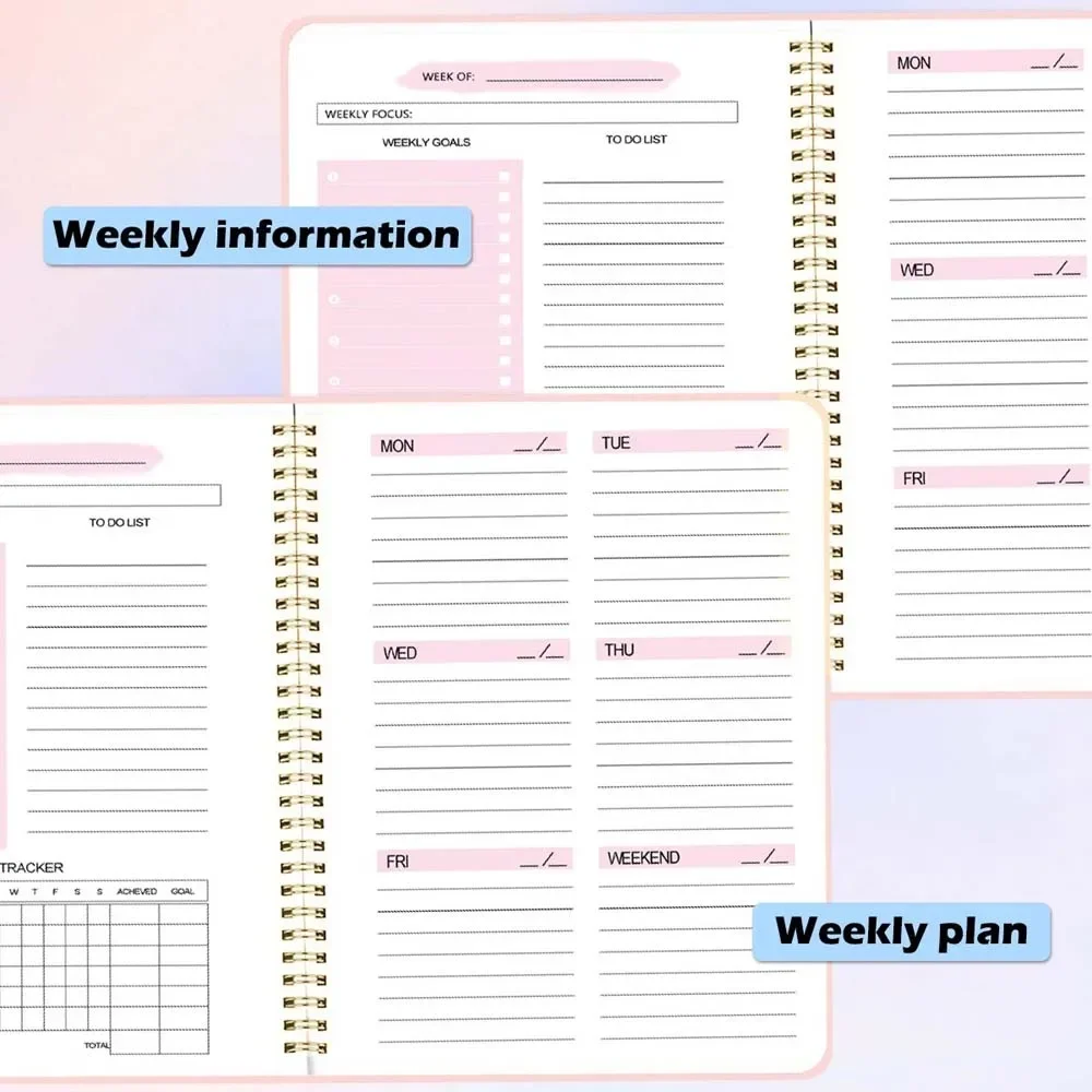 A5 Weekplanner met spiraal, da - Planner Weekly Budget recensie en prijs