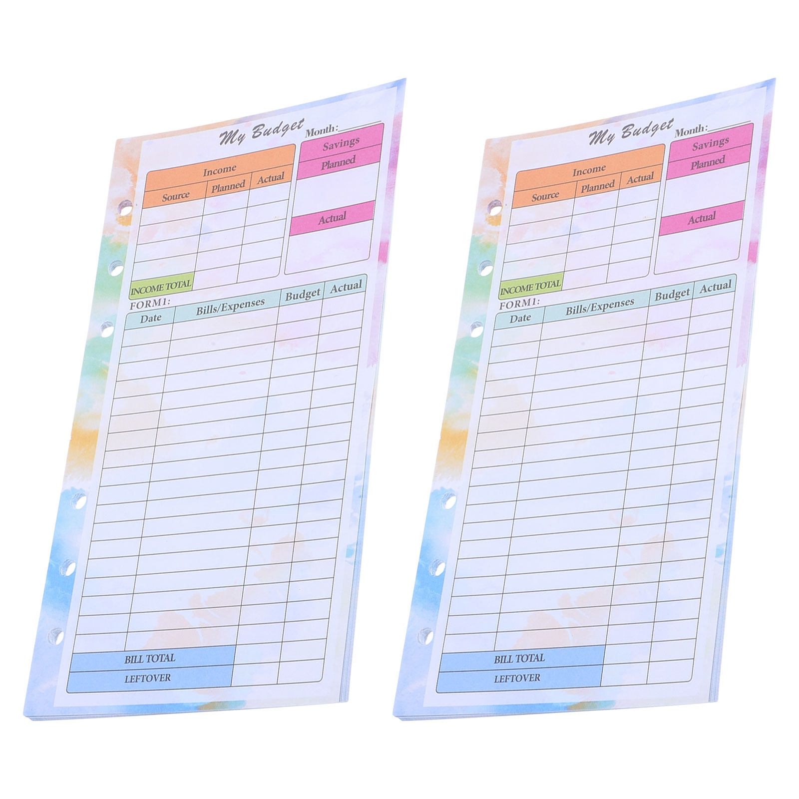 28 vellen A6 planner navulbaar - Planner Weekly Budget recensie en prijs