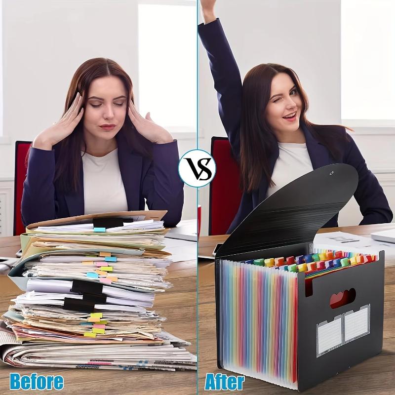 A4 meerlaagse opvouwbare ordne - File Folder Hanging recensie en prijs