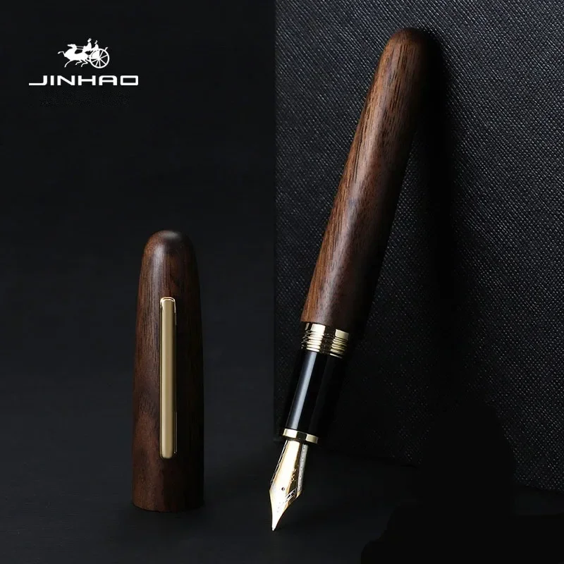 Jinhao 9056 Natuurlijk Hout Ha - Office Stationery Supply Business recensie en prijs