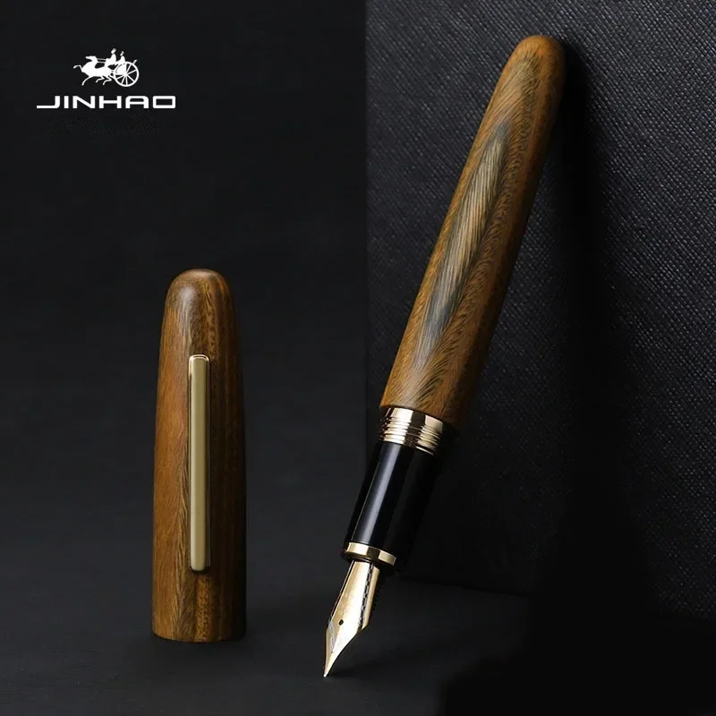 Jinhao 9056 Natuurlijk Hout Ha - Office Stationery Supply Business recensie en prijs