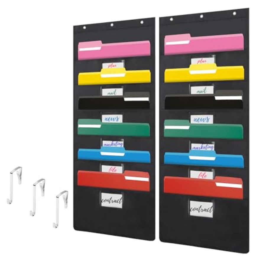 Zwarte hangende wandmap organi - File Folder Hanging recensie en prijs
