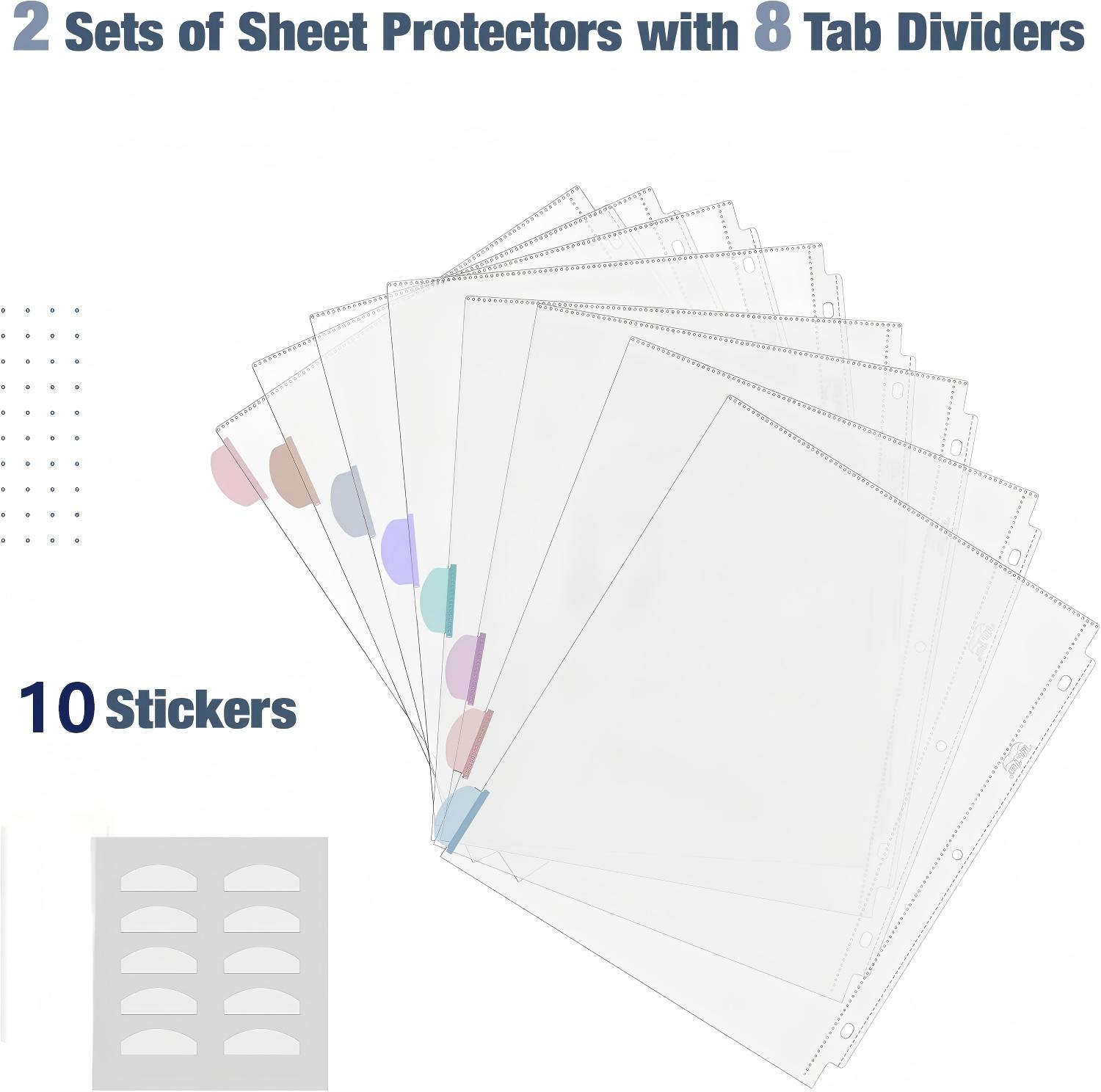 A4 Transparante Bladbeschermer - Index Tab Divider recensie en prijs