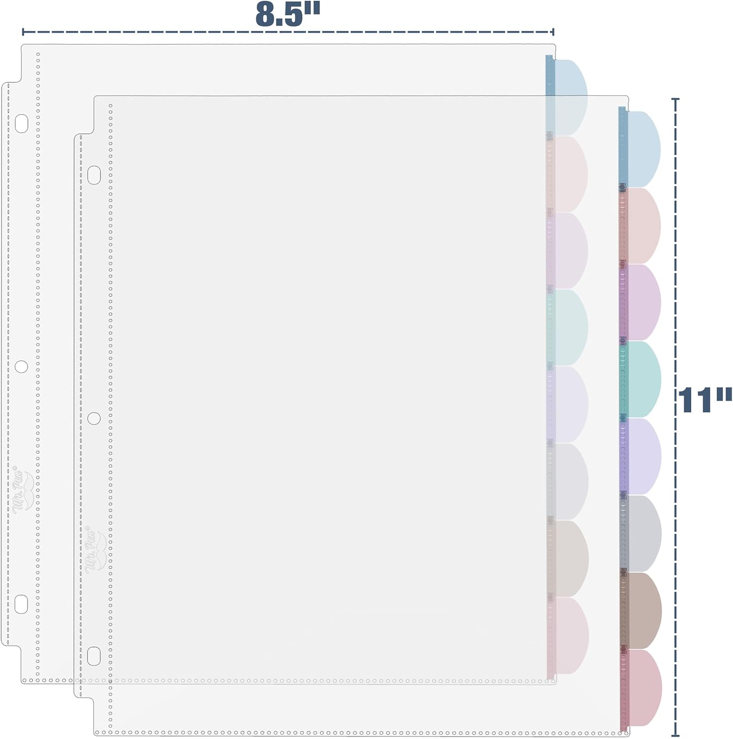 A4 Transparante Bladbeschermer - Index Tab Divider recensie en prijs