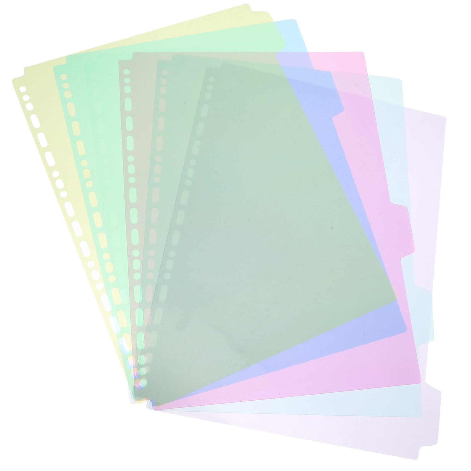 6 stuks indexverdelers A4 map  - Index Tab Divider recensie en prijs
