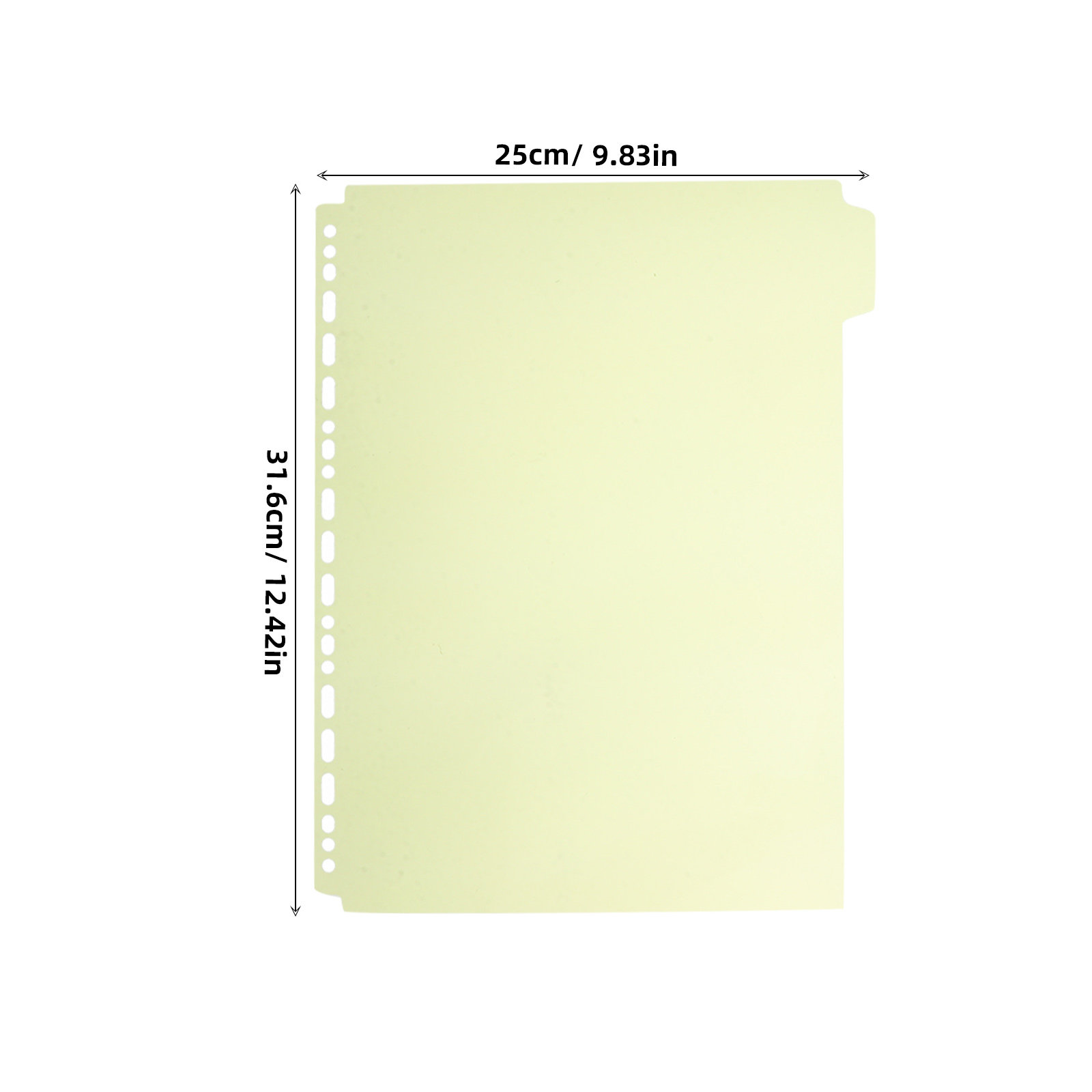 6 stuks indexverdelers A4 map  - Index Tab Divider recensie en prijs