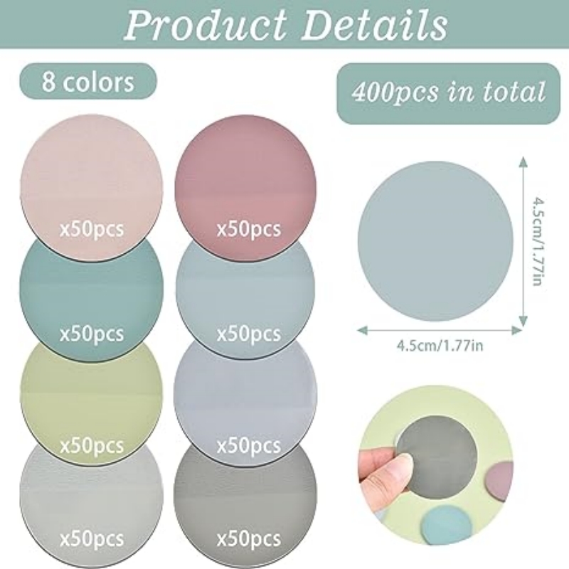 400 stuks Morandi sticky notes - Index Tab Divider recensie en prijs