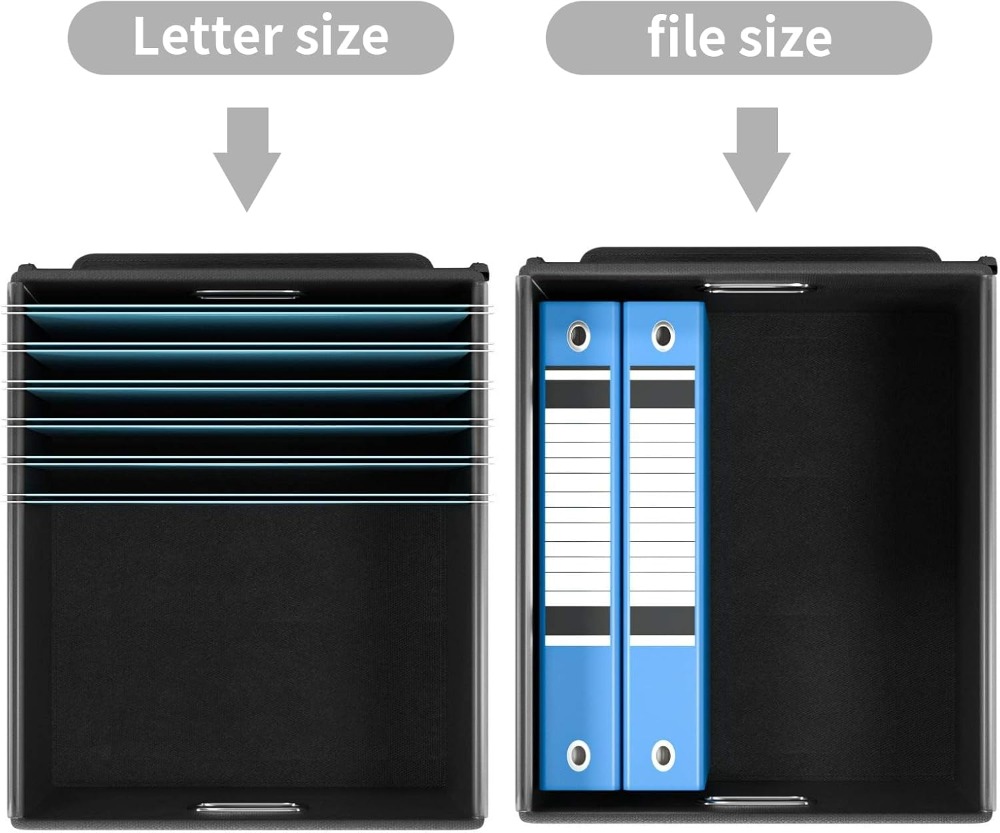 Inklapbare opbergbox met dekse - File Folder Hanging recensie en prijs