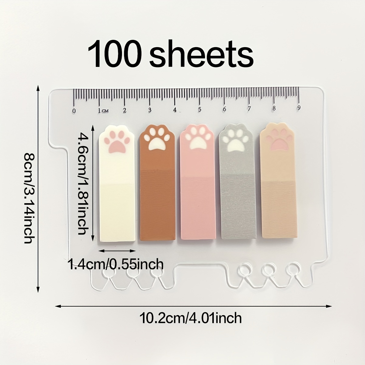 Schattige kattenpootjes PET in - Index Tab Divider recensie en prijs