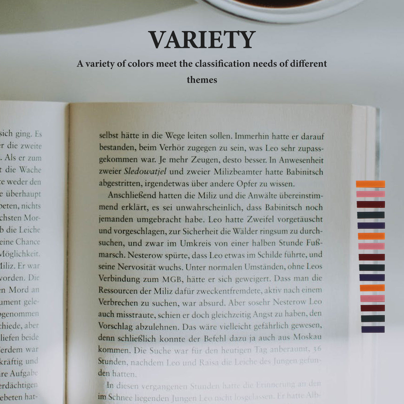 4-delige set leeslabels, ultra - Index Tab Divider recensie en prijs