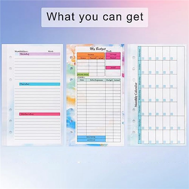 N36R-2 Set A6 Budgetplanner Na - Planner Weekly Budget recensie en prijs
