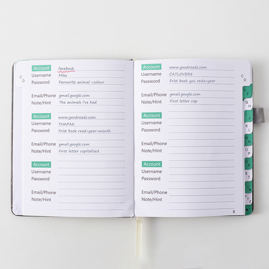 1pc compact wachtwoordbewaarde - Index Tab Divider recensie en prijs