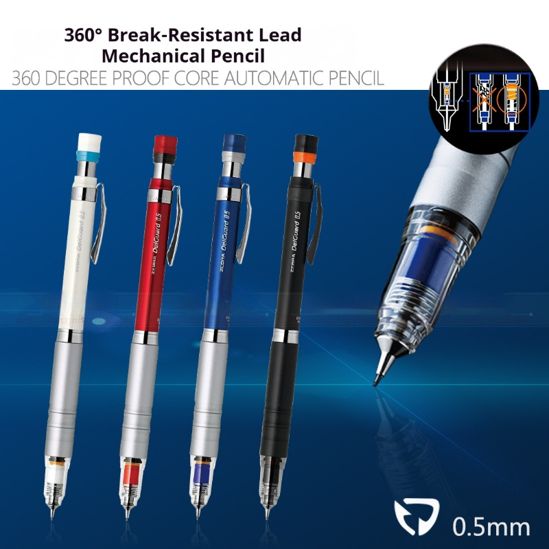 Japanse ZEBRA DelGuard MA86 me - Staedtler Pencil Lumocolor recensie en prijs