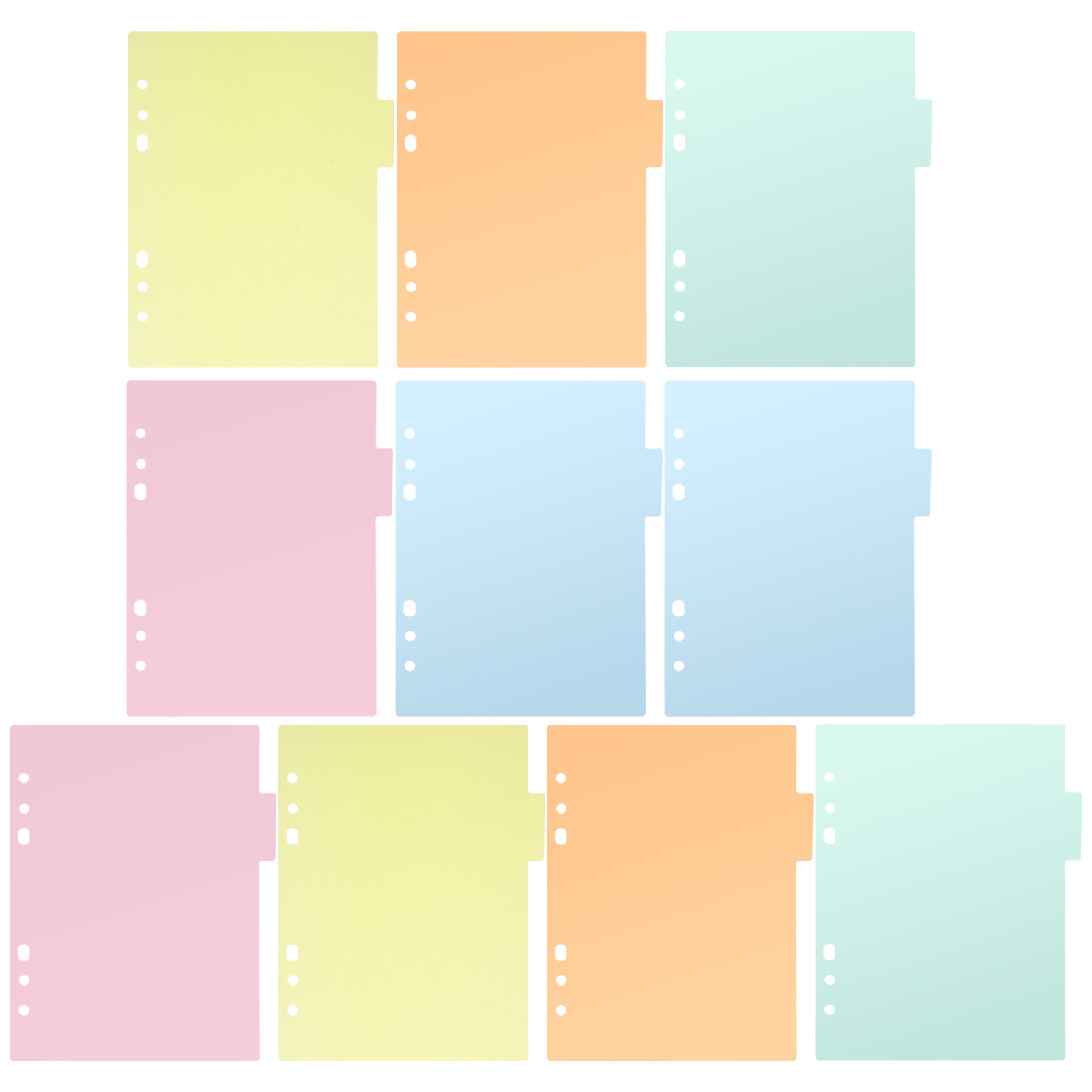 2 stuks A5 indexpaginadeelgere - Index Tab Divider recensie en prijs